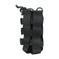 thumbnail image 2 of Botellas de agua Kusrkot Bolsa Molle Portador Hidratación Negro Bolsa de botellas deportivas, 2 of 8