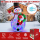 thumbnail image 3 of "Inflable Navidad Belug  1.8m De Muñeco Nieve Luces Led Giratoria ", 3 of 4