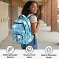 thumbnail image 6 of KUIFORTI Astronaut Rocket Boys Backpack Kids School Bag 17 Inch Large Capacity with Adjustable Straps Back to School Gifts for Elementary Middle Daily Use, 6 of 7