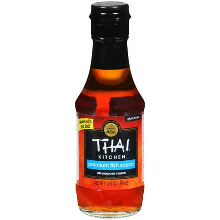 (3 Pack) Thai Kitchen Gluten Free Premium Fish Sauce, 6.76 fl