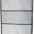 thumbnail image 6 of J&V TEXTILES Portable Closet Wardrobe Closet for Hanging Clothes with 8 Storage Shelves, 2 Hanging Rod and 4 Pockets, Free Standing Closet Clothes Organizer for Bedroom Gray, 6 of 9