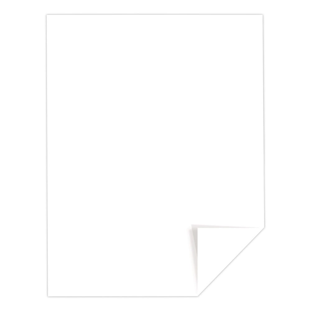 Neenah Paper 04631 8.5 in. x 11 in. 97 Bright 24 lbs. Bond Weight CLASSIC CREST Stationery - Solar White (500/Ream)