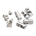 thumbnail image 4 of Uxcell 8x17mm Wire Rope Clips 2.5mm 6.1mm Double Holes Steel Wire Lock Cable Clamps, 5 Pcs, 4 of 5