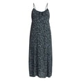 thumbnail image 4 of No Boundaries Shirred Midi Dress, Women's XXS-XXL, 4 of 4