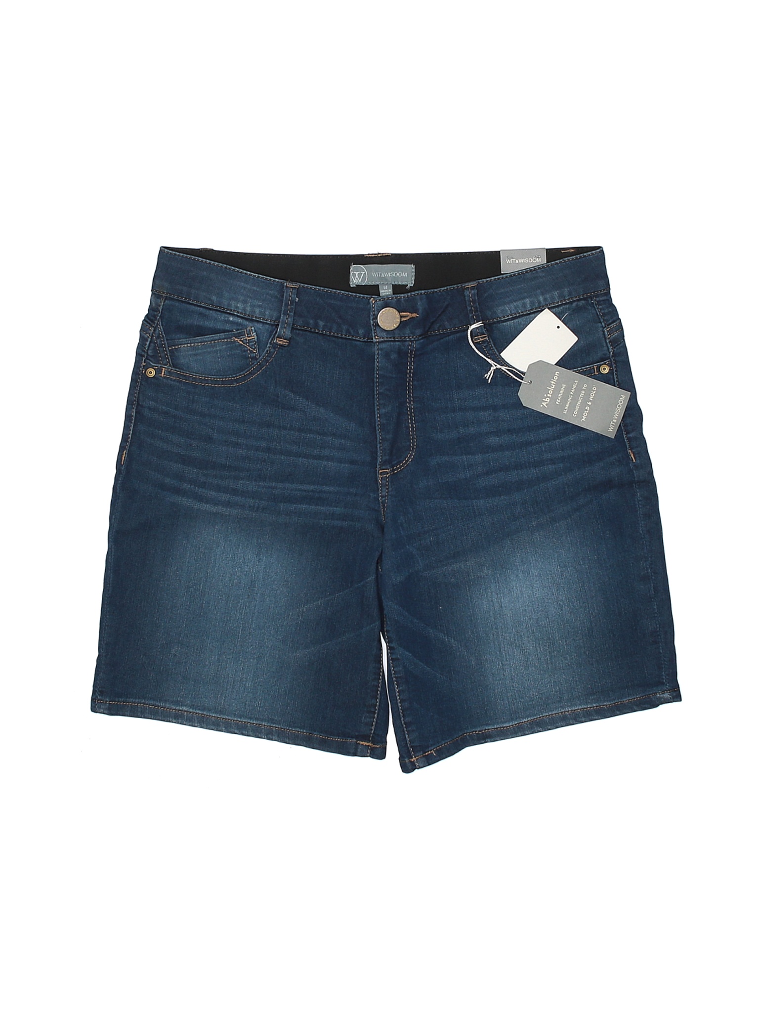 wit and wisdom jean shorts