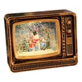 thumbnail image 4 of HILABEE Christmas Scene Music Box Gift Xmas Ornament for Bedroom Indoor Dining Table Snowman, 4 of 9