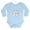 Sky Blue, variant on CafePress - Pocket Sammy - Long Sleeve Cotton Baby Bodysuit