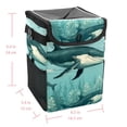 thumbnail image 5 of Whale Foldable Car Trash Bin with Lid, Leak-Proof Hanging Storage Bag - Car Garbage Can, Car Trash Bin, 5 of 6