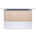 thumbnail image 1 of Tuff Luv G6-74 12 in. Silicone Keyboard Protection for New Macbook UK & EU Keyboard Layout, Gold, 1 of 1