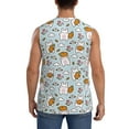 thumbnail image 4 of Kdxio Carrot Rabbit for Men's Muscle T-shirt,Sleeveless for Workout Running Athletic Gym Lounge Casual, 4 of 7