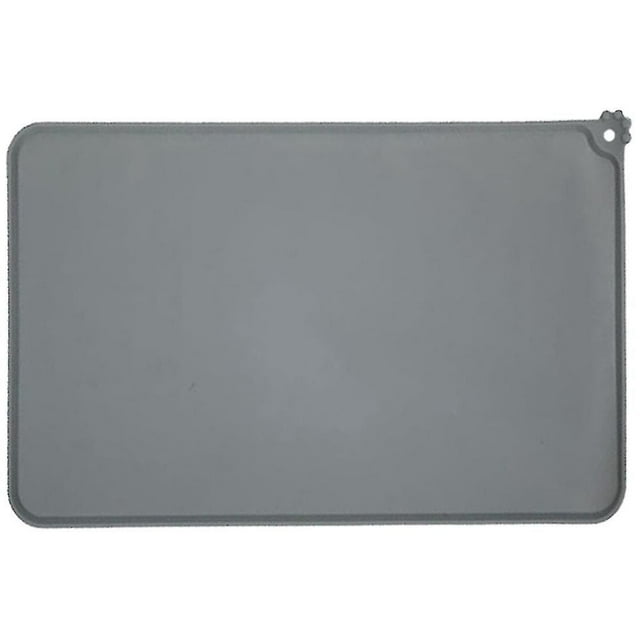 Silicone Pet Feeding Mat, Waterproof Mat For Dog And ls, Raised Edges, Anti-slip Tray Mats