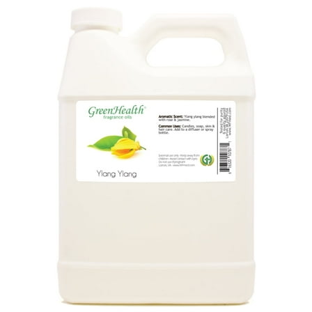 GreenHealth  Ylang Ylang Fragrance Oil 32 fl oz White Plastic Jug with Cap