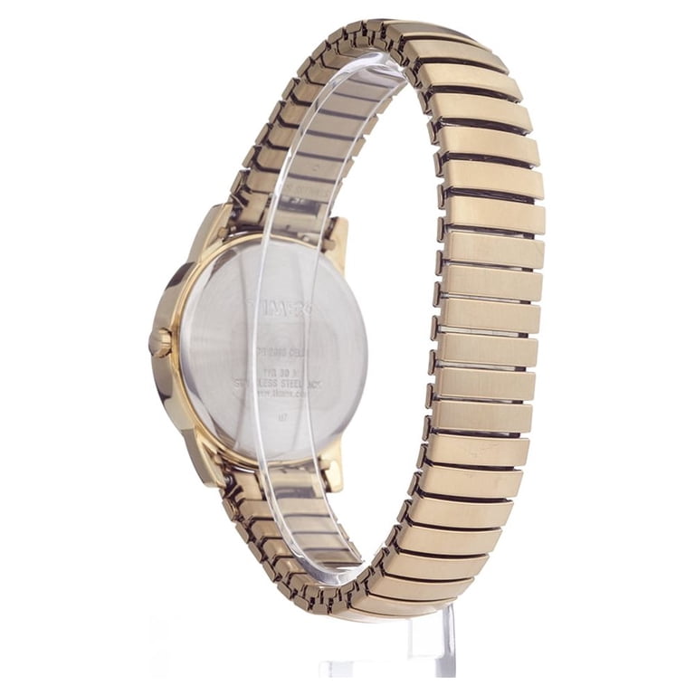 Free Shipping! Timex Men's Easy Reader Date Gold White 35mm Casual