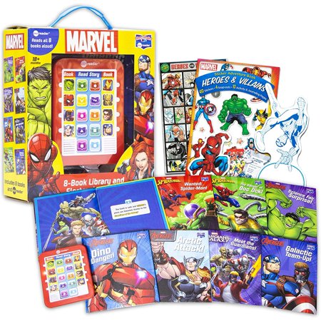 Marvel Learning Marvel Superheroes Me Reader Electronic Reader 8 Book Bundle ~ Marvel ...