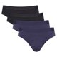 thumbnail image 1 of Sloggi Calzoncillos para hombre, paquete de 4 - Calzoncillos EVER SOFT, de modal, color sólido Negro/azul L (Large), 1 of 7
