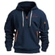 thumbnail image 2 of Xihbxyly Sudadera con Capucha de Moda, Sudadera con Cremallera Estampada de Moda, Jersey con Múltiples Bolsillos, Ropa Casual Elegante, Moda Primavera-Otoño, Comodidad Diaria, Perfecta para Salidas D, 2 of 5
