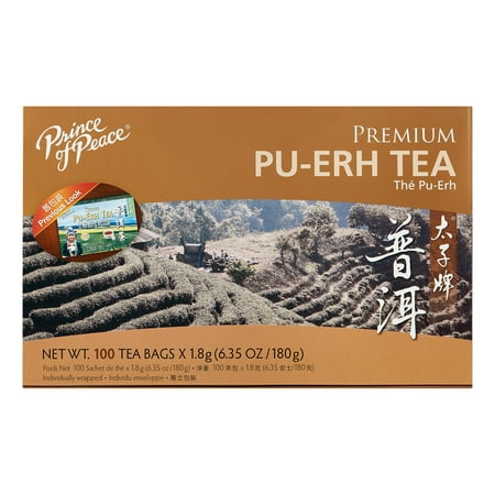 Prince Of Peace Tea Premium Pu-erh Tea, 100 (Best Pu Erh Tea Brand)