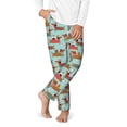 thumbnail image 2 of Hirioo Dachshund Christmas Play for Teenagers' Pajama Pants Womens Lounge Pants with Pockets Pj Bottoms Pants for Men-XS(5-6), 2 of 6