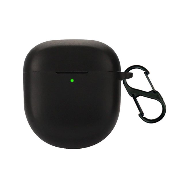 Funda de silicona con gancho para auriculares Bose QuietComfort Earbuds II color negro