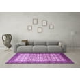 thumbnail image 3 of Ahgly Company Indoor Rectangle Persian Purple Traditional Area Rugs, 8' x 10', 3 of 4
