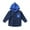 Blue Plaid, variant on LOVEBAY Toddler Boys Plaid Hoodie Jackets Dinosaur Button Down Long Sleeve Spring Fall Hooded Sweatshirt Coat for Kids 1-6 Years