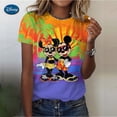 thumbnail image 1 of 2023 Summer Women's Tee Harajuku Disney Mickey Mouse Print T-Shirts Casual Blouses Everyday Pullovers Female T-Shirt Streetwear120 Gao Jinjia LED, 1 of 2