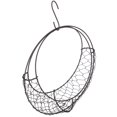 thumbnail image 2 of FELTECHELECTR Cesta con forma de luna: cesta colgante con marco de metal y corona de alambre de hierro para suculentas. Soporte decorativo para flores para el hogar y el jardín., 2 of 4