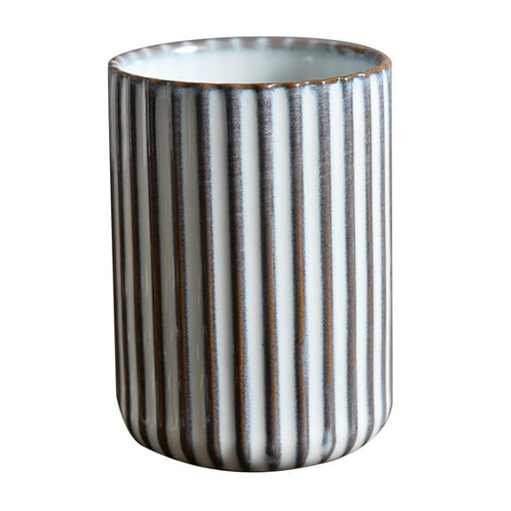 Vintage Milk Cup Ceramic Beverage Mug for Office Tea or Coffee 300ml Water Drinks Container