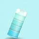 thumbnail image 3 of Dispensador de fórmula para bebé, 2 uds., dispensador de fórmula apilable para viaje, contenedor de fórmula para llevar, leche en polvo sin derrames, 3 of 5