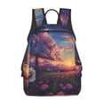 thumbnail image 1 of Balery Dreamy Dandelion Sunset Mochila Ligera para Hombres y Mujeres – Resistente y Impermeable, Ideal para la Escuela, el Trabajo, los Viajes y el Uso Diario, 1 of 7