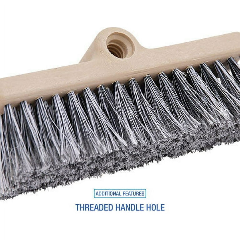Dual-Surface Black Polypropylene Bristles, 10 Dual-Surface Black Polypropylene Bristles, 10