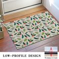 thumbnail image 3 of Green and Red Christmas Holly Pattern Door Rugs,Washable Non Slip Door Mats Indoor,Decorative Door Mats,Entry Mat Indoor for Entrance,Bedroom,Kitchen,Bathroom,16"x24", 3 of 6