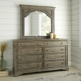 thumbnail image 3 of Highland Park Driftwood Gray Wood 8-drawer Dresser, 3 of 6