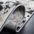 thumbnail image 5 of SAFAVIEH Jasper Mercia Abstract Overdyed Area Rug, Black/Ivory, 4' x 6', 5 of 8