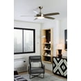 thumbnail image 2 of Led Ceiling Fan In Transitional Style 14.25 Inches Tall By 52 Inches Wide-Brushed Nickel/Silver Finish-Silver Blade Color Minka Aire Fans F690l-Bn/Sl, 2 of 5