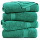 thumbnail image 2 of Juego de toallas de baño LANE LINEN, 100% algodón, paquete de 4 unidades, extra grandes, 2 of 9