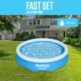 thumbnail image 3 of Bestway Fast Set 10’ x 26” Round Inflatable Outdoor Ring Top Swimming Pool, Pool Only, 3 of 13
