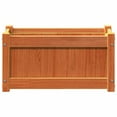 thumbnail image 5 of vidaXL Garden Planter Wax Brown 23.6"x12.2"x12.2" Solid Wood Pine, 5 of 10
