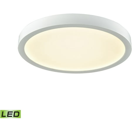 

Flush Mounts 1 Light Fixtures With White Finish Metal Acrylic Material Integrated 10 15 Watts