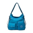 thumbnail image 1 of MesaSe Women Backpack Multifunctional Female Handbags Portable for Work (Light Blue), 1 of 10