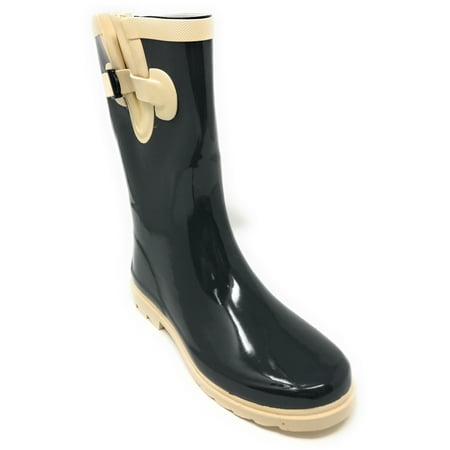 

Forever Young Women s Two Tone Rain Boots