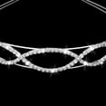 thumbnail image 3 of Tiara Nupcial Sunnimix Cristal Diamantes de Imitación plata, 3 of 8