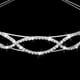 thumbnail image 3 of Tiara Zulema Diamante Imitación Boda Nupcial Joyería para el Cabello, 3 of 8