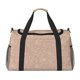 thumbnail image 1 of Disketp Beige Sparkling Glitter Bolsa de Viaje Tipo Duffle, Bolso de Mano para Fin de Semana para Mujer, Bolsa de Gimnasio Ligera para Hombre, Esencial para Viajes, 1 of 7