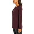 thumbnail image 4 of Banana Republic Women's Cozy Crewneck Pullover Top (Purple, Medium), 4 of 6