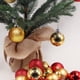 thumbnail image 3 of Paquete de 24 adornos navideños de bolas de 40 mm, de Dinheiro, de plástico irrompible y colorido, para árbol de Navidad, adornos colgantes para fiestas de Navidad, bodas, vacaciones y decoración del, 3 of 5