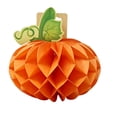 thumbnail image 2 of Clearance Under $1 Thanksgiving Pumpkin Honeycomb Decor Fall Hanging Paper Pumpkin Ornament, 2 of 5