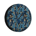 thumbnail image 1 of Balery Blue Leaves A Cubiertas para Neumáticos - Protector Resistente para Neumáticos de Camioneta, SUV, Remolque, Camper y RV-16 inch, 1 of 6