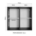 thumbnail image 2 of Alacena Gabinete Superior Cocina Madesa Reims 70cm NN 01, 2 of 5