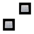 thumbnail image 2 of Yuarrent Molde para pendientes, molde para pasteles, resistente al calor, capacidad Manual, fabricante de joyas, colgante antiadherente para Pequeño 2piezas, 2 of 6